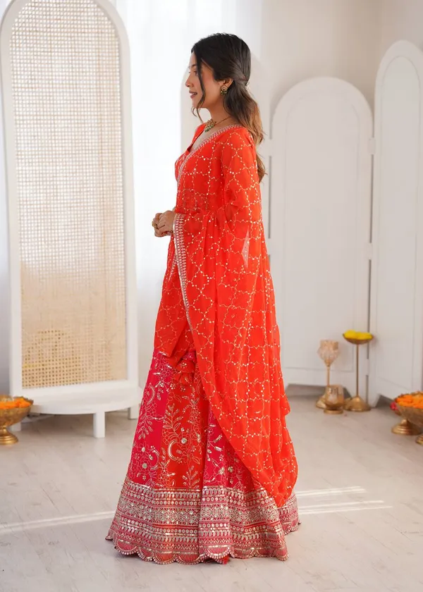 Georgette_Lehenga_Party_Wear_Set