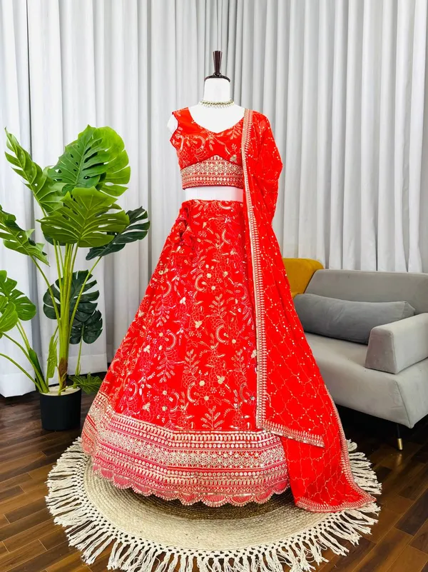 Georgette_Lehenga_Party_Wear_Set
