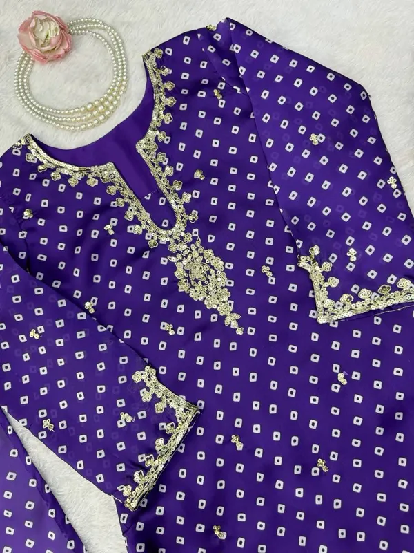 Satin_Georgette_Purple_Set