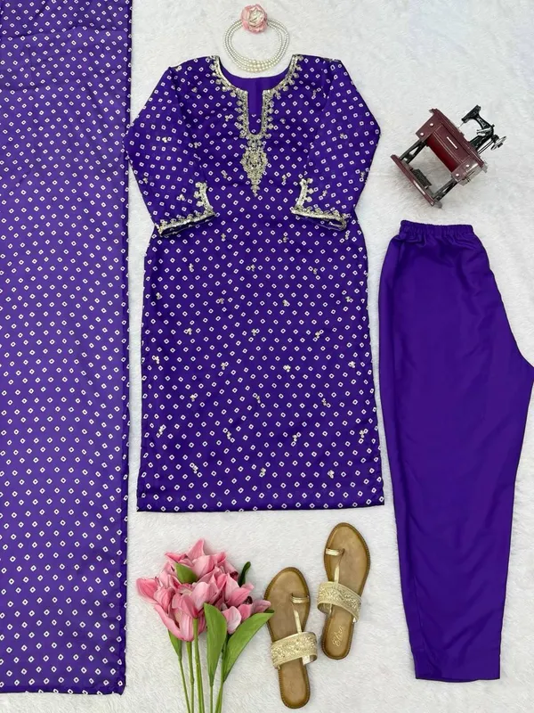 Satin_Georgette_Purple_Set