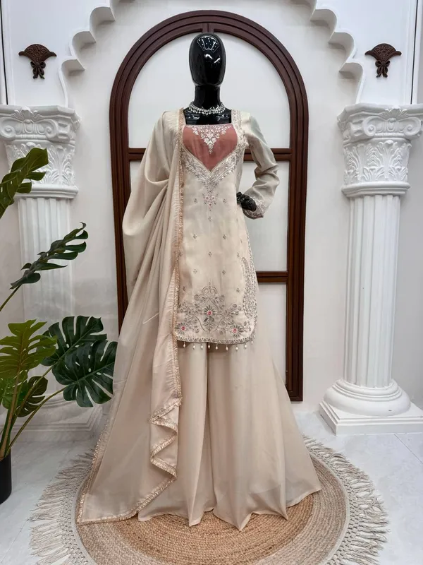 Shimmer_Fabric_Embroidered_Top_Palazzo_Dupatta_Set_White