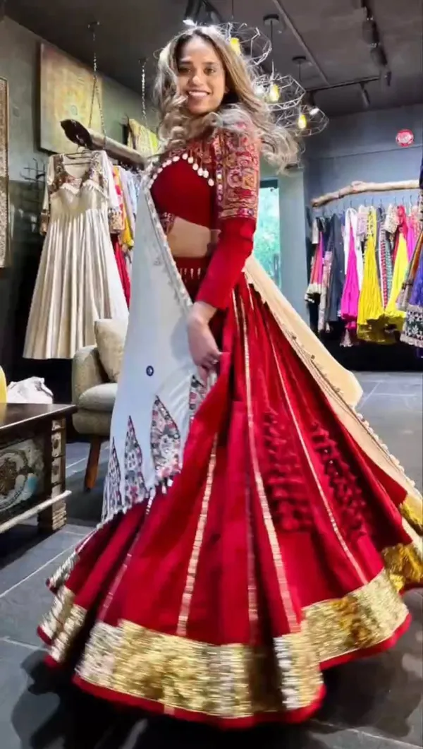 Wine_Red_Designer_Rayon_Silk_Lehenga_Choli_With_Dupatta_For_Women