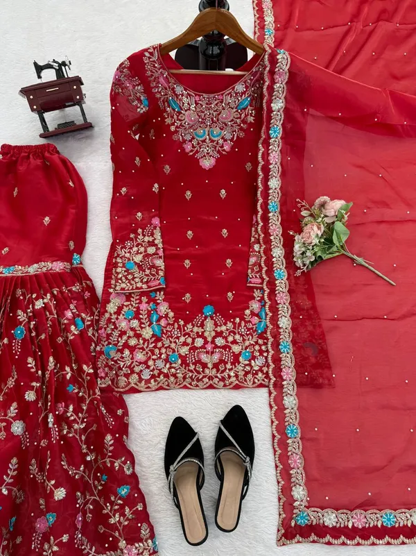 Red_Gulbagh_Ethnic_Sharara_Ensemble_for_Women