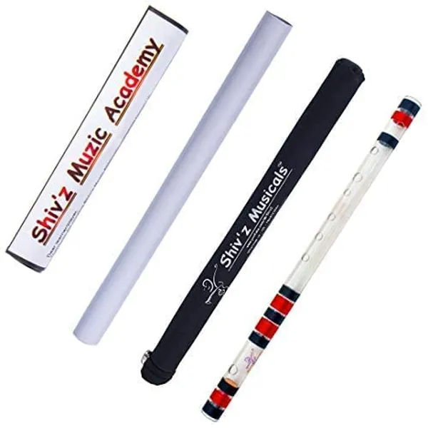 Transparent_Acrylic_(Transparent)_F_Sharp_Base_Bansuri_Flute_(Right_Hand)_27_Inches_(68.58_Cm)