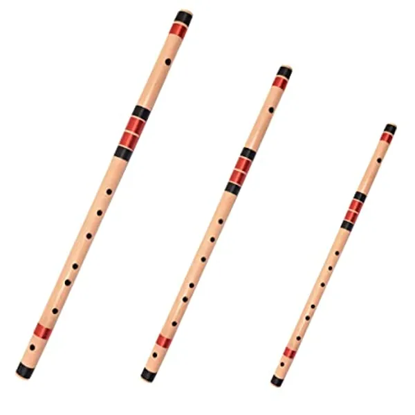 Brown_Set_Of_3_Bansuri,_C,_E_&_G_Medium_Right_Hand