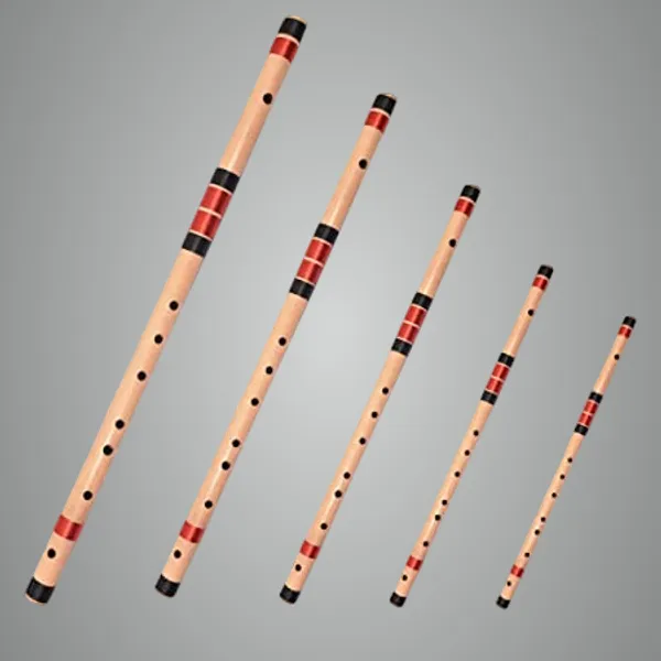 Brown_Combo_Set_A_Base_B_Base_G_Base_F_Base_And_E_Base_Right_Hand_Bansuri_(Flutes)