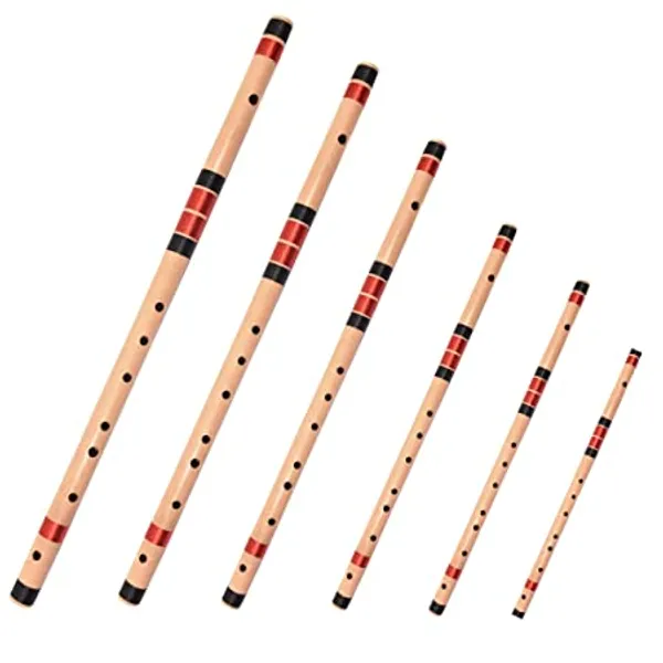 Brown_Set_Of_6_Bansuri,_C,_C#,_D,_D#,_E,_F_Medium_Right_Hand