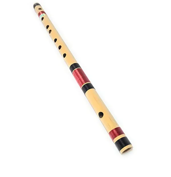 Brown_C_Natural_Medium_Bansuri_Flute_Clearance_Sale_(Left_Hand)_19_Inches_(48.26_Cm)