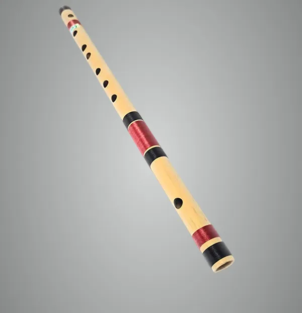 Brown_C_Natural_Medium_Bansuri_Flute_Clearance_Sale_(Left_Hand)_19_Inches_(48.26_Cm)