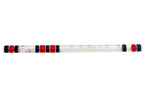 Transparent_Acrylic_(Transparent)_F_Sharp_Medium_Bansuri_Flute_(Right_Hand)_14_Inches_(35.56_Cm)