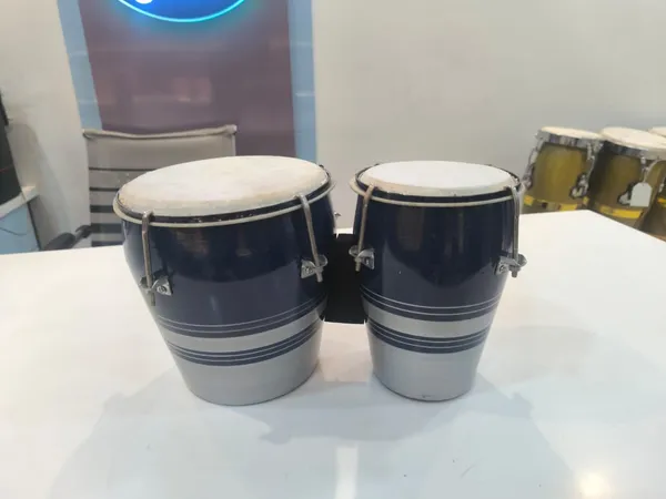 Professional_Two_Pieces_handmade_wooden_drum_bongo_(Brown_color)