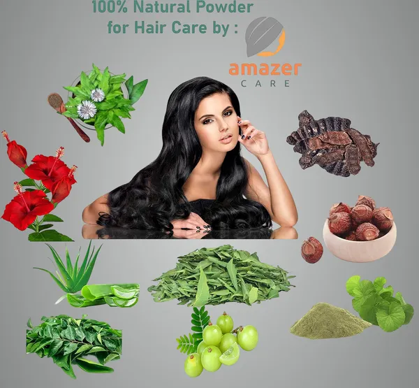 Hibiscus_Reetha_Amla_Shikakai_Brahmi_Bhringraj_Neem_Aloe_Vera_&_Curry_Leaves_Natural_Powder_Super_Combo_For_Hair_Care_/_Regrowth_and_Hair_fall_control_(9_Pouches_1525Gm)