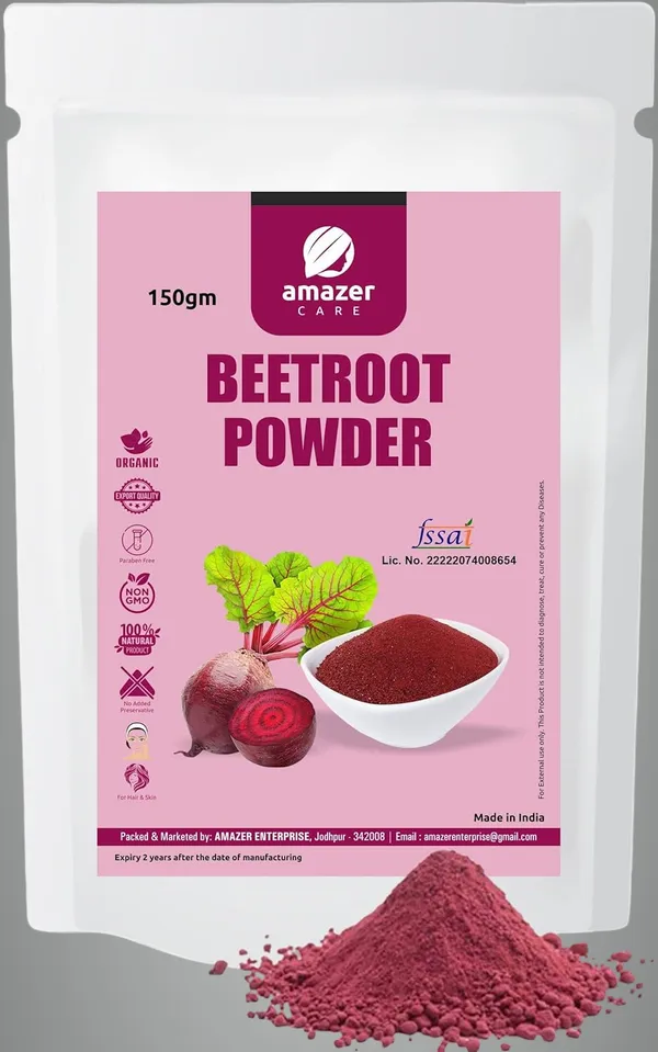 Beetroot_Powder_For_Skin_Glow_&_Hair_Care_(150_Gm)_100%_Pure_For_Natural_Brightness_On_Face_&_Skin_Care_&_Exfoliation