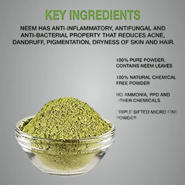 Neem_+_Aloe_Vera_Powder_Hair_Care_Combo_Promotes_Growth_Reduces_Dandruff_(2_Pouches_150Gm_Each)_For_Healthy_Hair