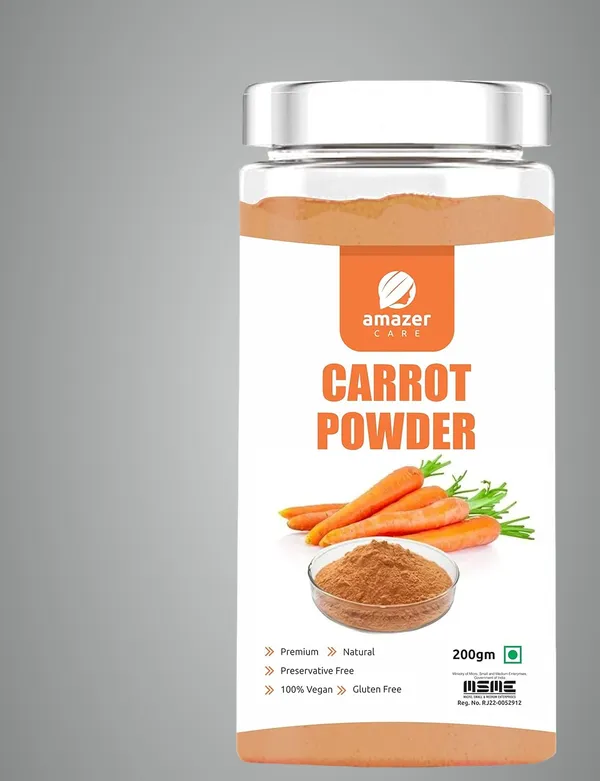 Carrot_Powder_(Dehydrated)_-_Beta_Carotene_Enriched_Superfood_For_Healthy_Eye_Vision_&_Immune_System_&_Skin_Health_For_Eating_&_Drink_Jar_Packing_(200_Gm)_Full_Of_Nutrients