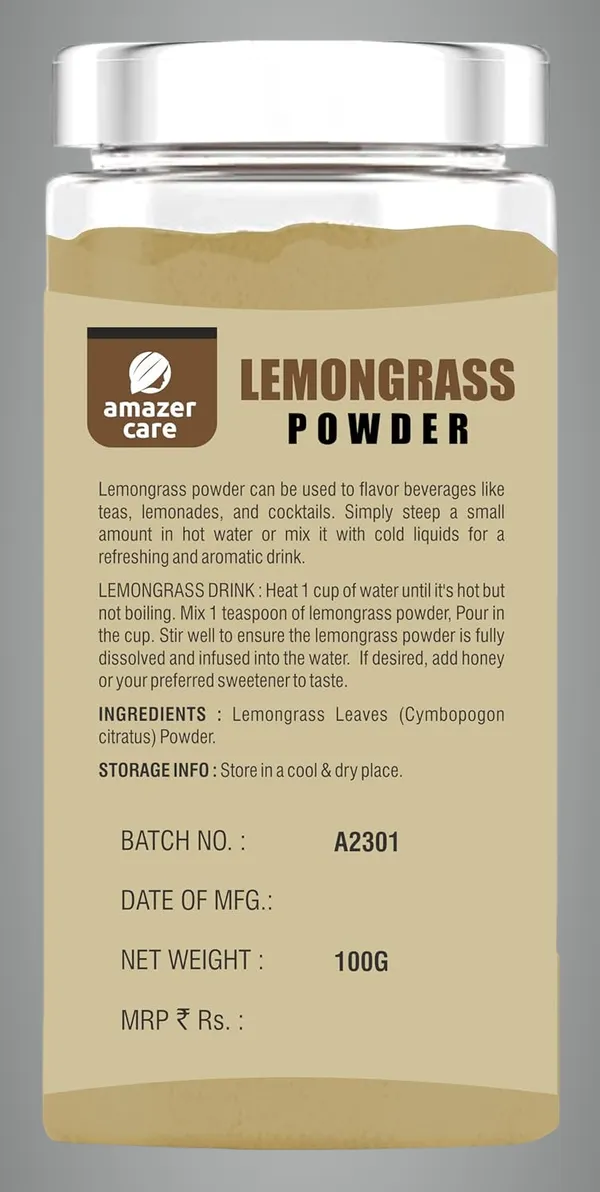 Pure_Lemongrass_Powder_-_For_Tea_Cooking_And_Seasoning_100Gm_Jar_1_Item_Aromatic_Flavor_Enhancer_All-Natural_Culinary_Grade_100%_Pure_Lemon_Grass