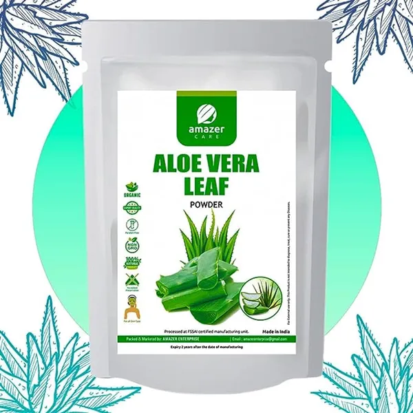 Aloe_Vera_Powder_100%_Natural_Whole_Leaf_Powder_For_Moisturizing_Healing_Soothing_Face_Pack/Hair_Care_For_Healthy_Hair_&_Growth