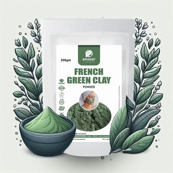French_Green_Clay_Powder_Face_Pack_For_Glowing_Skin_Revitalizing_&_Rejuvenating_100%_Natural_Face_Pack