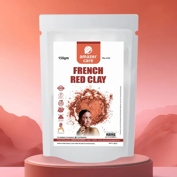 French_Red_Clay_For_Face_Body_&_Hair_Purifying_Revitalizing_&_Nourishing