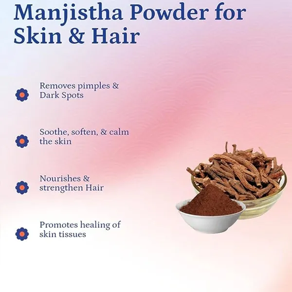 Manjistha_Powder_100%_Pure_&_Natural_(Rubia_Cordifolia)_For_Face_Skin_&_Hair_Care_Indian_Madder_Root_Powder_(2x150_gm)