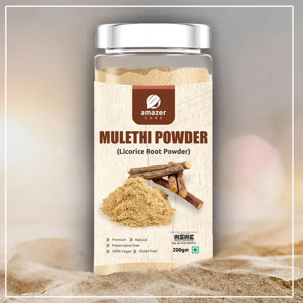 Mulethi_Powder,_Pure_&_Natural_(Liquorice_Root_Powder)_For_General_Wellness_&_Immune_Support_(200Gm,_Jar_Packing)