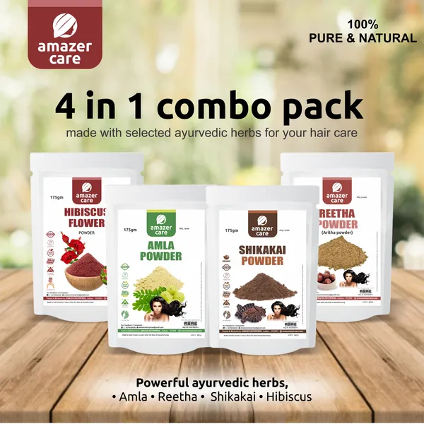 Amla_+_Reetha_+_Shikakai_+_Hibiscus_Powder_Combo_(4_Pouches)_-_100%_Natural_Hair_Growth_&_Care_Pack_For_Healthy_Hair_Care_&_Healthy_Growth100%_Natural_For_Hair_&_Growth_(Combo_Of_4_Pouches)_for_Strong,_Shiny_&_Healthy_Hair