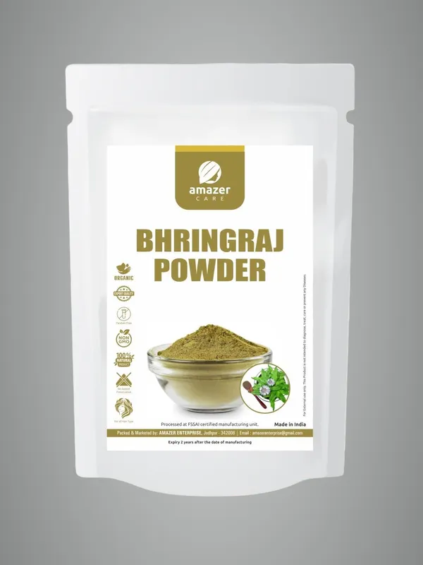 Bhringraj_Powder_For_Natural_Hair_Care_&_Skin_(125Gm)