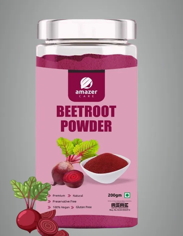 Beetroot_Powder_(Dehydrated)_-_Nitric_Oxide_Superfood_For_Eating_&_Drinking_Jar_Packing_(200_Gm)_Immunity_Booster_Full_Of_Nutrients