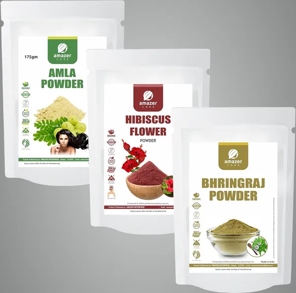 Amla_+_Hibiscus_+_Bhringraj_Powders_Combo_100%_Natural_For_Hair_&_Growth_(Combo_Of_3_Pouches)_For_Healthy_Hair_Care_&_Healthy_Growth