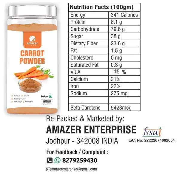 Beetroot_+_Carrot_Powder_(Dehydrated_200Gm_Each)_-_Pure_&_Natural_Superfood_For_Eating_&_Drink_Jar_Packing_Immunity_Booster_Beetroot_Carrot_Powder_Full_Of_Nutrients