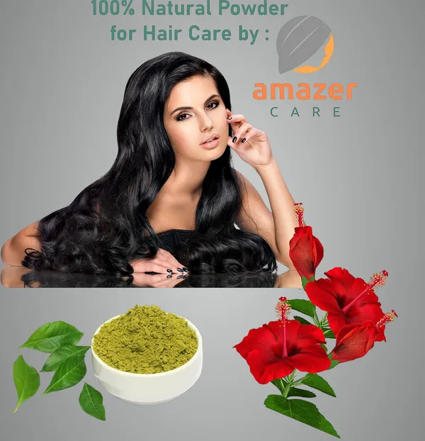Hibiscus_+_Curry_Leaves_Powders_Combo_100%_Natural_For_Healthy_Hair_&_Growth_(2_Pouches)_Hair_Care_Combo