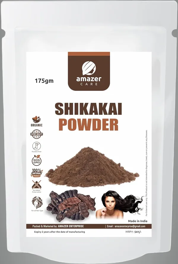 Natural_Shikakai_Powder_100%_Pure_And_Chemical_Free_(175Gm_Zipper_Pouch)_For_Hair_Care_Anti_Dandruff