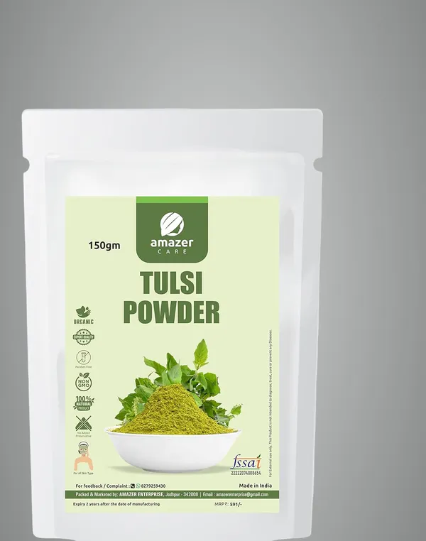 Tulsi_Powder_For_Natural_Hair_Care_&_Skin_(150Gm)