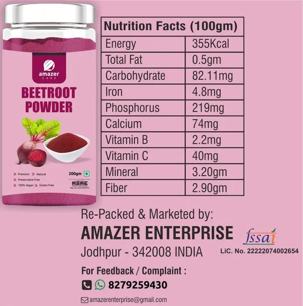 Beetroot_+_Carrot_+_Amla_Powder_(Dehydrated_200Gm_Each)_-_Great_Immune_Booster_Combo_Pure_&_Natural_For_Eating_&_Drink_Jar_Packing_Superfood_Full_Of_Nutrients