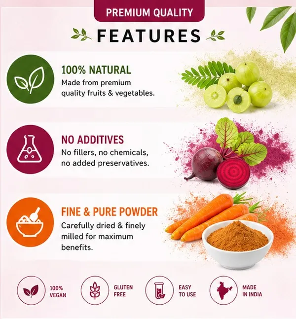 Beetroot_+_Carrot_+_Amla_Powder_(100Gm_Each)_-_Great_Immune_Booster_Combo_Of_3_Jars_Pure_&_Natural_For_Eating_&_Drink_Superfood_Full_Of_Nutrients_(Dehydrated)