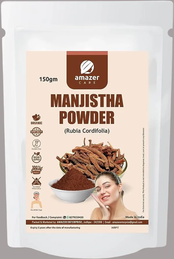 Manjistha_Powder_100%_Pure_&_Natural_(Rubia_Cordifolia)_For_Face_Skin_&_Hair_Care_Indian_Madder_Root_Powder_(2x150_gm)