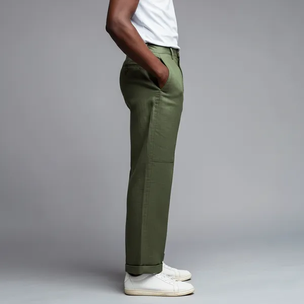 Light_Olive_Pure_Linen_Resort_&_Beach_Wear_Trouser_For_Men