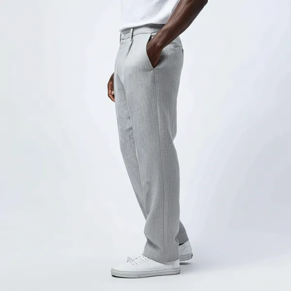 Light_Grey_Pure_Linen_Resort_&_Beach_Wear_Trouser_For_Men