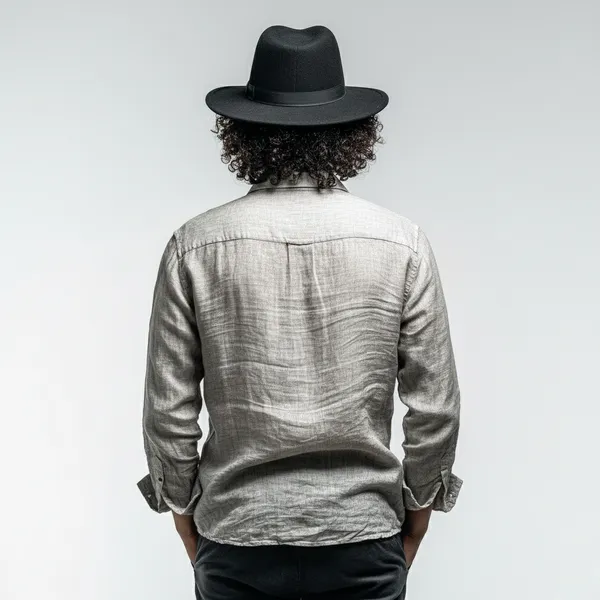 Men'S_Pale_Olive_Pure_100%_Linen_Shirt