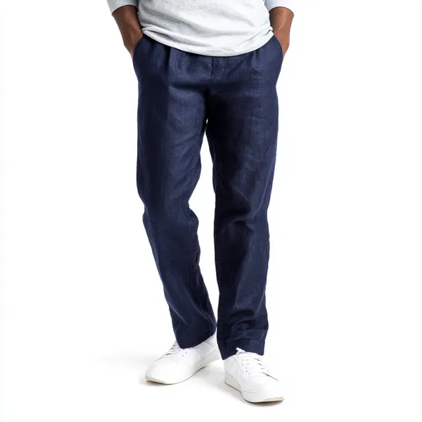 Ink_Blue_Ultra-Breathable_Pure_Linen_Trousers_Men