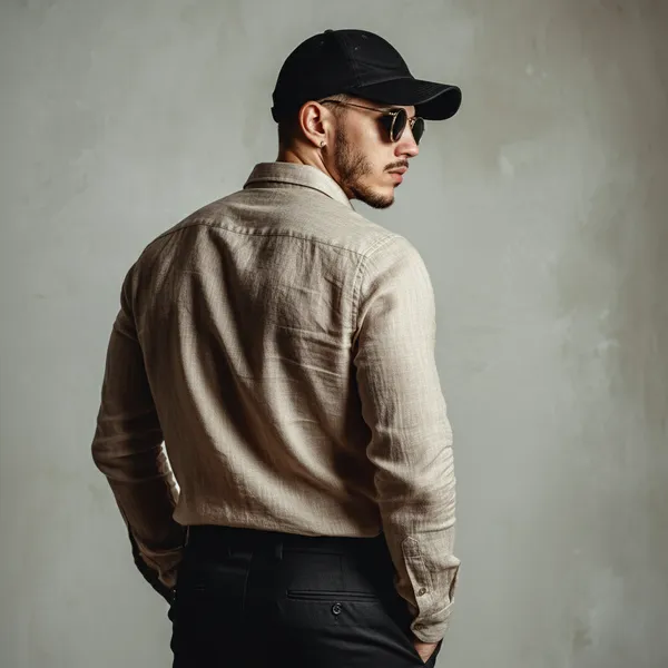 Men'S_Driftwood_100%_Pure_Linen_Shirt
