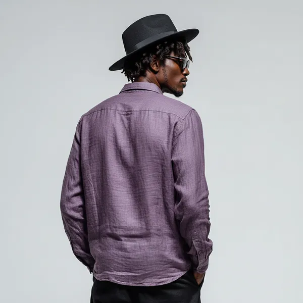 Men'S_Light_Magent_Pure_100%_Linen