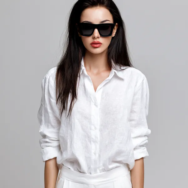 Snow_White_100%_Pure_Linen_Shirt_For_Women'S