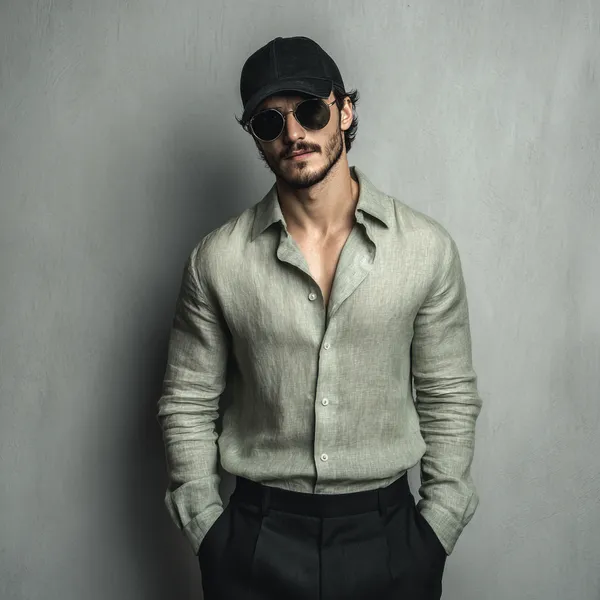 Signature_Pebble_100%_Pure_Linen_Shirt