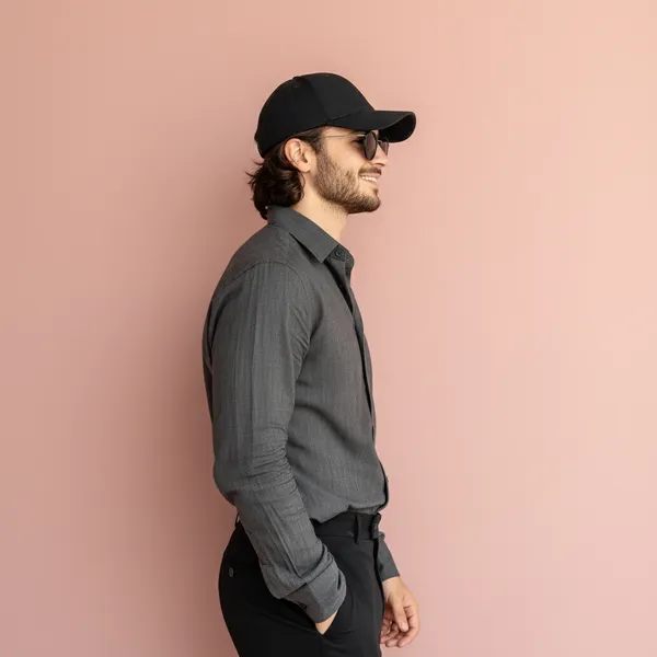 Classic_Dark_Greey_Pure_100%_Linen_Shirt_For_Men'S