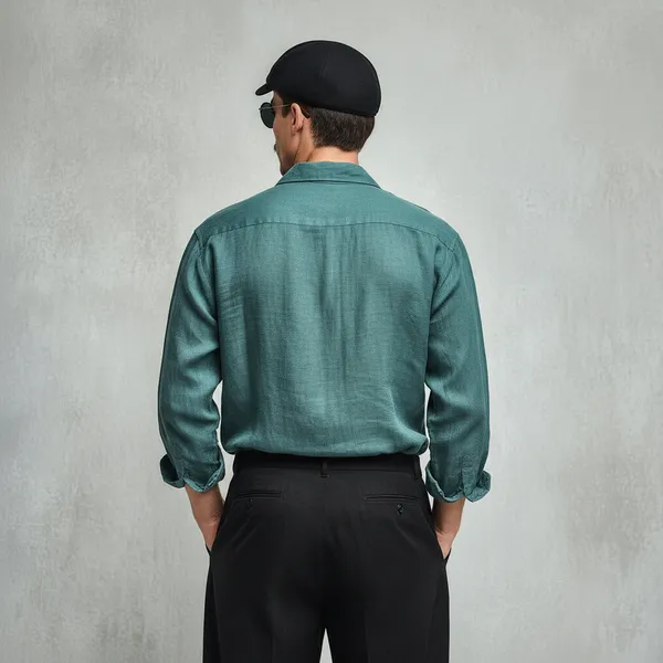 Signature_Spruce_100%_Pure_Linen_Shirt