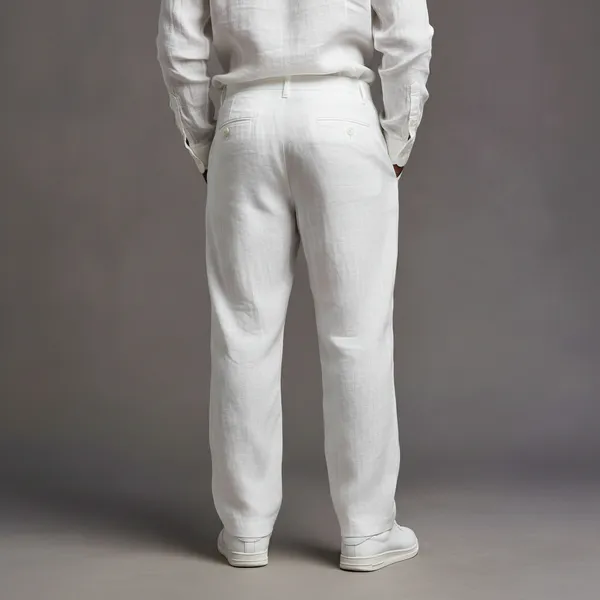 Stark_White_Ultra-Breathable_Pure_Linen_Trousers_Men