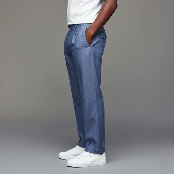 The_Linear_Ocean_Mist_Pure_Linen_Pant_For_Men