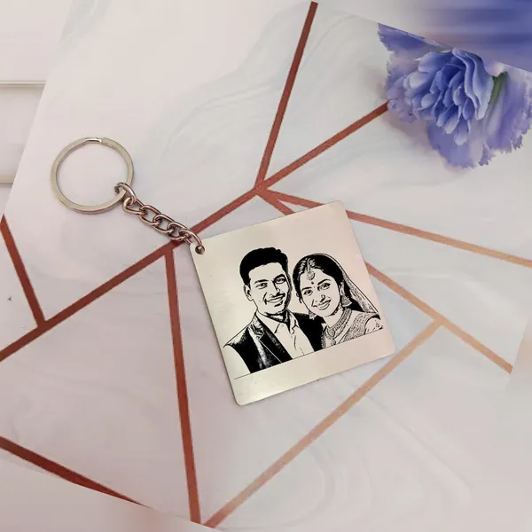 Steel_Premium_Square_Sketch_Keychain