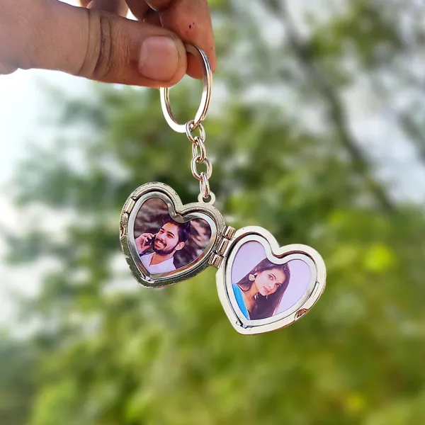 Silver_Premium_Photo_Heart_Keychain